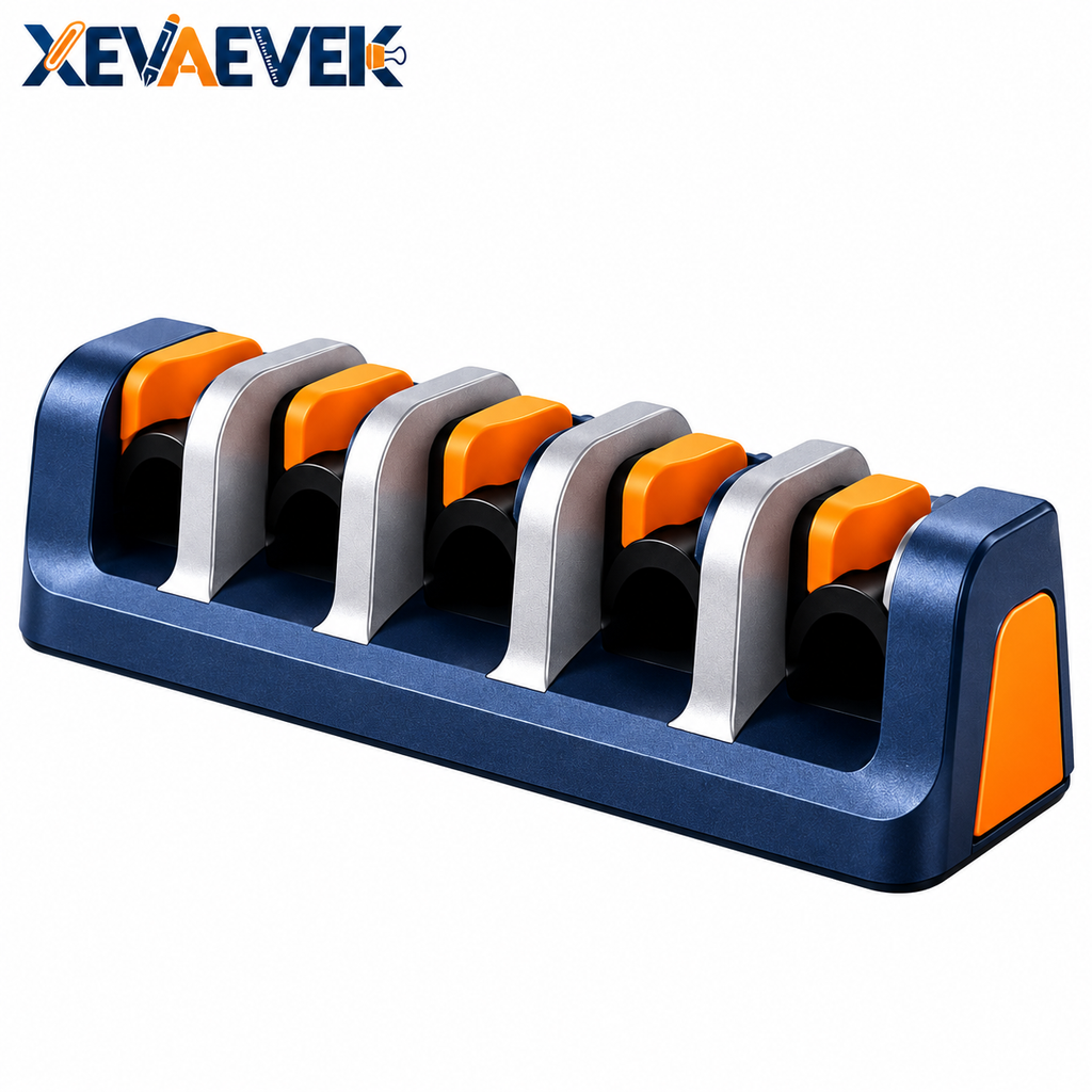 XEVAEVEK Cable Divider – Multi-Slot Desk Cable Organizer, Cord Separator & Wire Management Holder for Office Desk, USB-C, Charging and Computer Cables